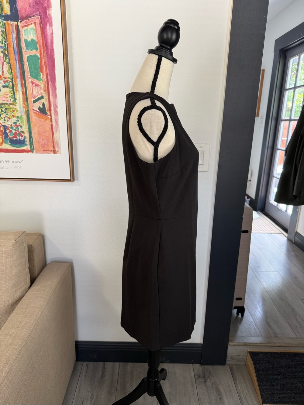 NWT Marcella Jessica Dress Black Mini Dress With Pockets Size M - Picture 7 of 10